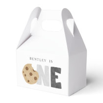 Milk and Cookies First Birthday Favor Box