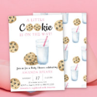 Milk and Cookies Girl Baby shower