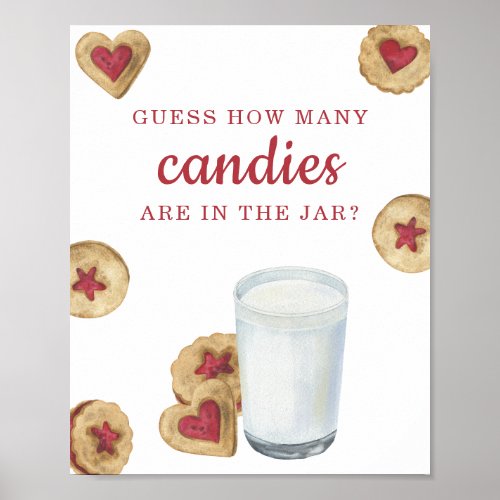 Milk and Cookies - Guess how many candies