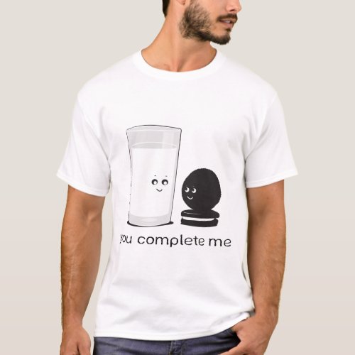 Milk and cookies T_Shirt