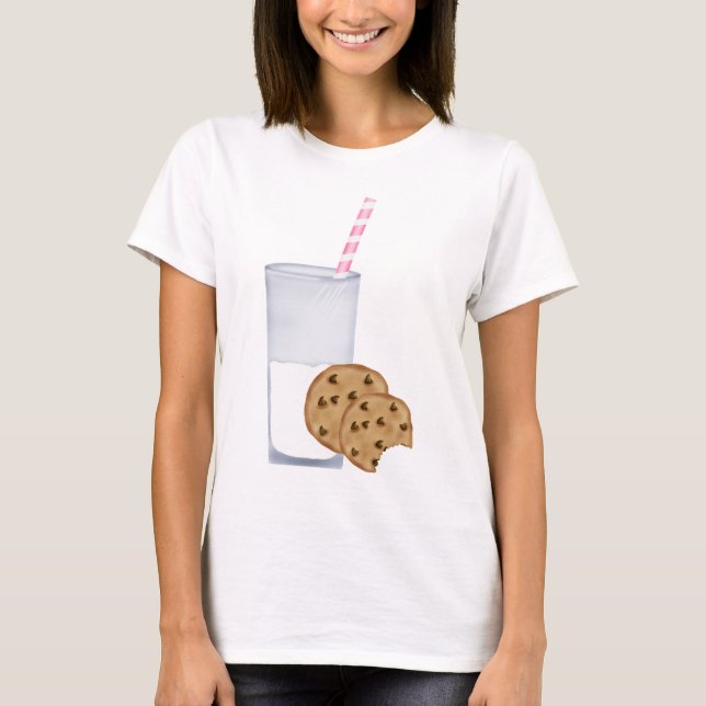 milk and cookies T-Shirt (Front)