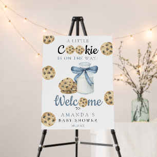 Milk And Cookies Welcome Baby shower party Foam Board