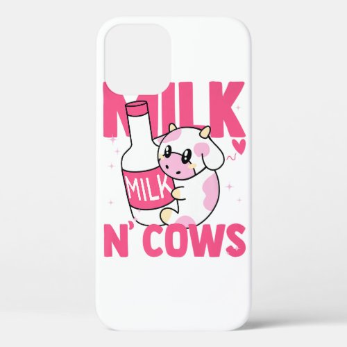 Milk And Cows Cute Cow Graphic Perfect design for iPhone 12 Case