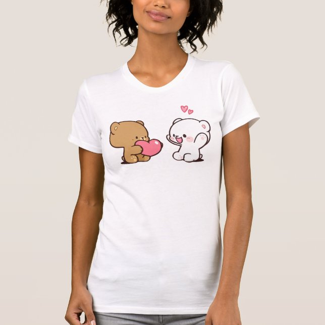 milk and mocha bear T-Shirt (Front)