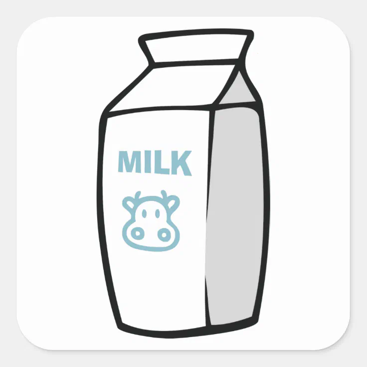 Milk Carton Stickers | Zazzle