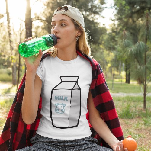 Milk Carton Womens T_Shirt