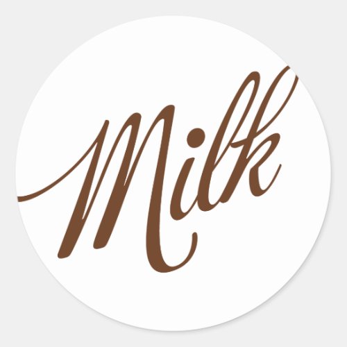 Milk Chocolate 3 Sticker 2