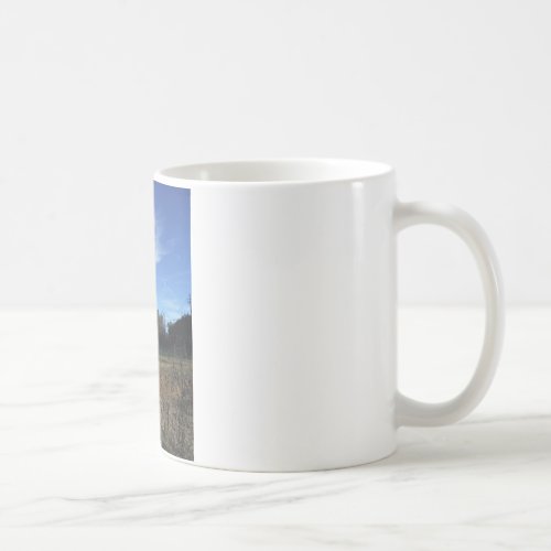 Milk Chocolate Brown Horse in Blue Coffee Mug