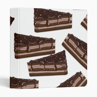 Milk Chocolate cake. 3 Ring Binder