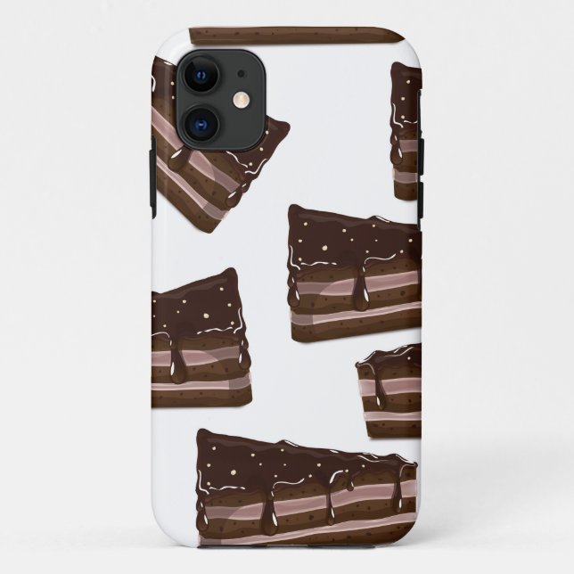 Milk Chocolate cake. Case-Mate iPhone Case (Back)