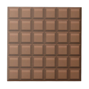 Milk Chocolate Ceramic Tile
