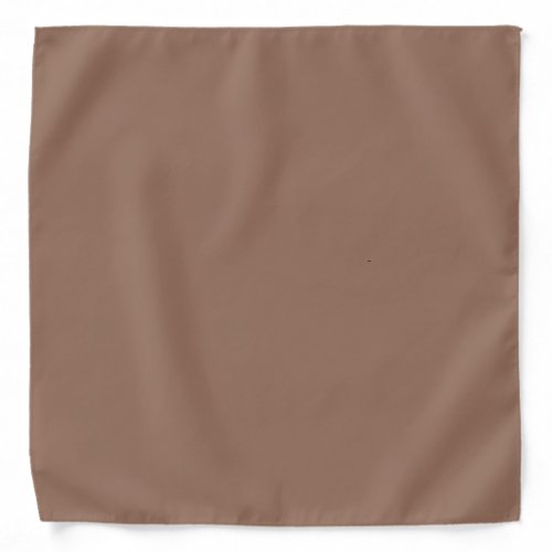 Milk Coffee Brown Bandana