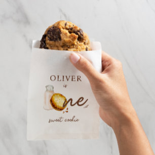 Milk & Cookies First Birthday Party Favor Bag