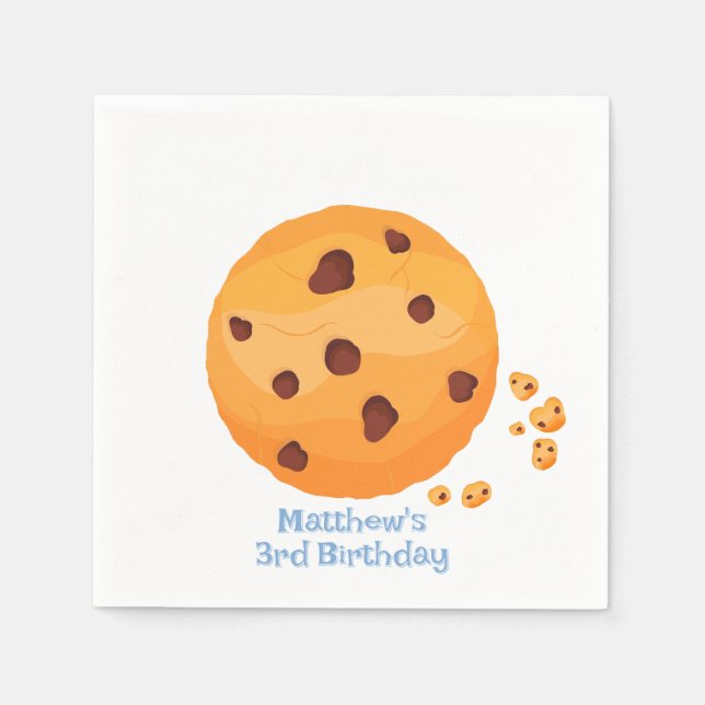 Milk & Cookies Napkins (Front)