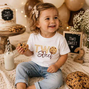 Milk & Cookies "Two Sweet" 2nd Birthday T-Shirt – 
