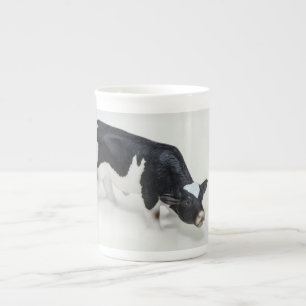 Milk Cow Bone China Mug