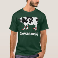 Milk Cow in Socks - Cowasocki Cow A Socky