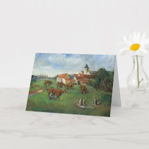 Milk cows card
