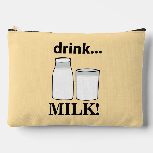 Milk Drink Milk Makeup Bag (Front)