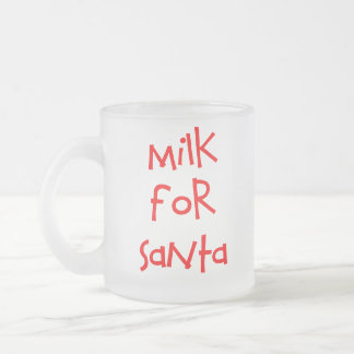 Milk for Santa Frosted Mug