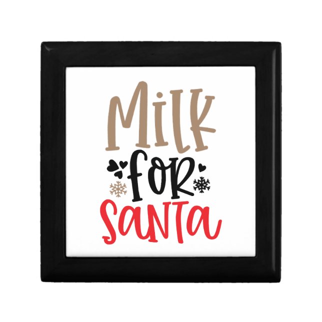 Milk for Santa Gift Box (Front)
