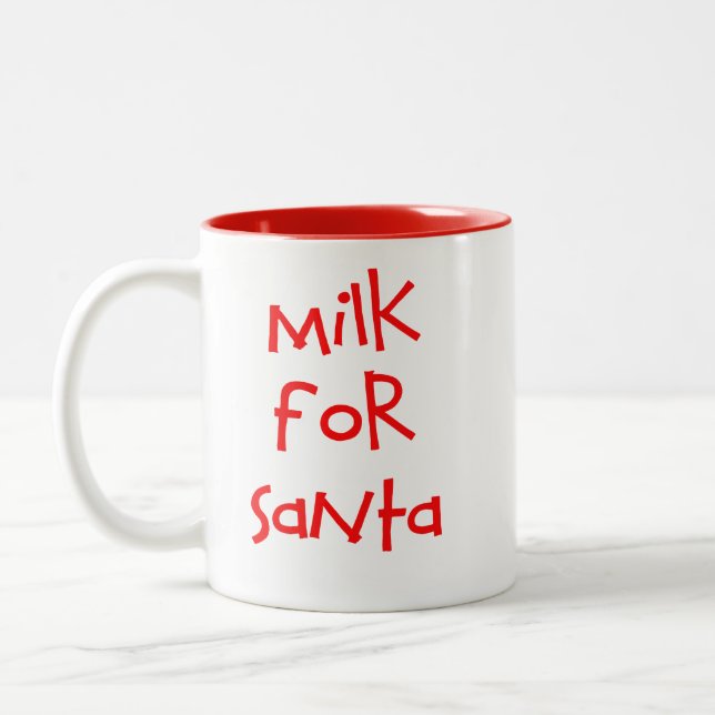 Milk for Santa Mug (Left)
