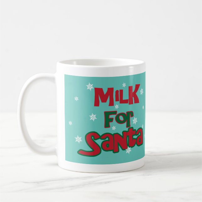 Milk for Santa Mug (Left)