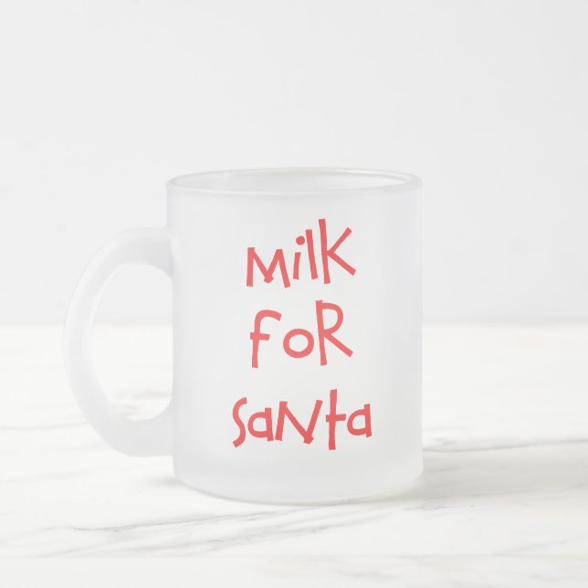 Milk For Santa Mug (Left)