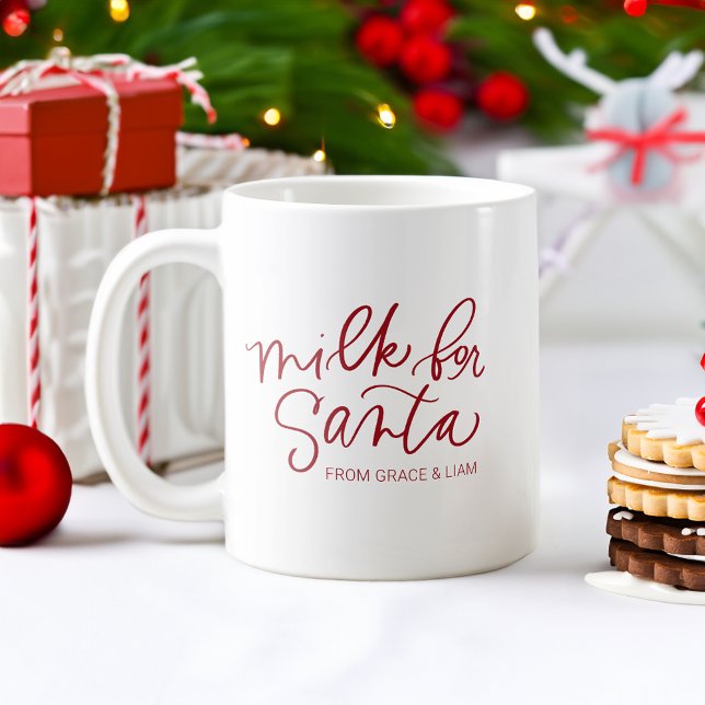 Milk for Santa Personalized Mug (Creator Uploaded)