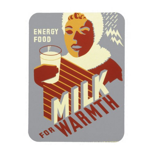 Milk for Warmth Magnet