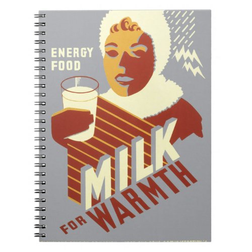 Milk for Warmth Notebook
