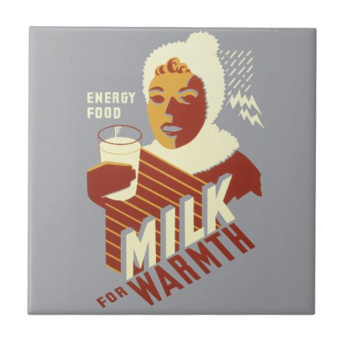 Milk for Warmth Tile