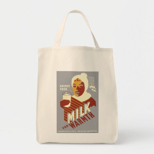 Milk for Warmth Tote Bag