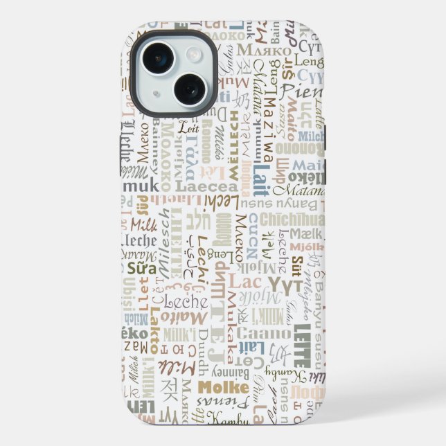 Milk Iphone Case (Back)
