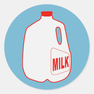 Small milk jug Sticker for Sale by juliades13