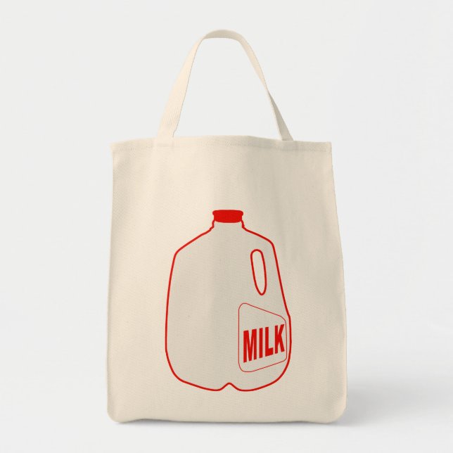 Milk Jug Tote Bag (Front)