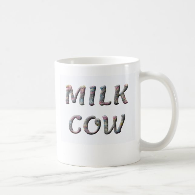 Milk logo  coffee mug (Right)