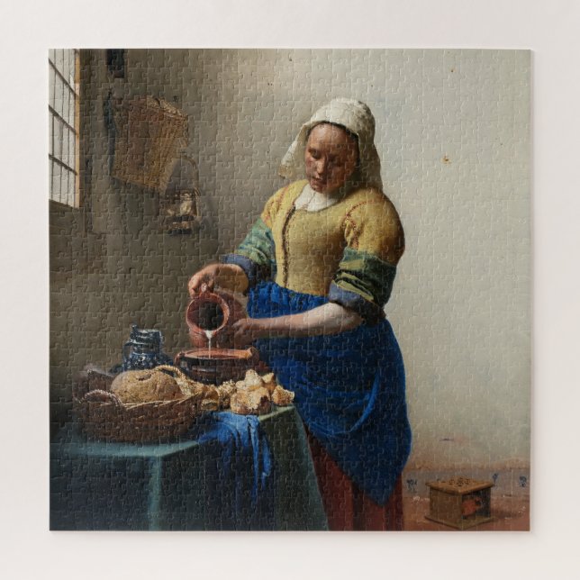 Milk Maid Jigsaw Puzzle (Vertical)