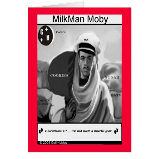 Milk Man Comic Cards (Front)