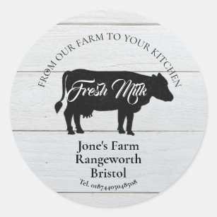 2 x Vinyl Stickers 10cm Holstein Friesian Cow Farm Farmer Cool Gift #13030 