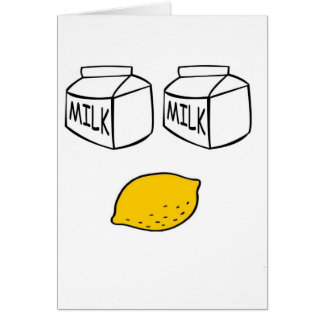 Milk Milk Lemonade Cards