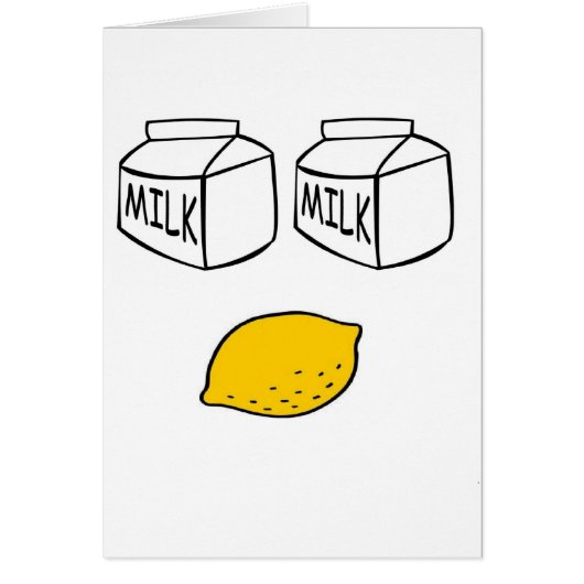 Milk Milk Lemonade Cards (Front)
