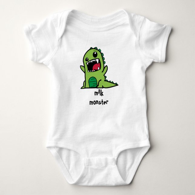 Milk Monster  Baby Bodysuit (Front)