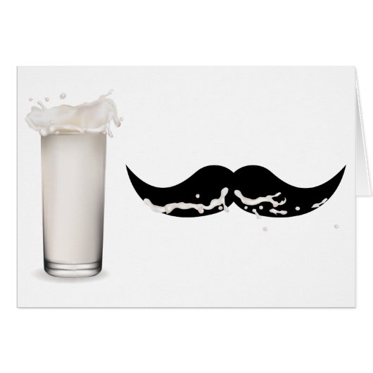 Milk Mustache Cards (Front Horizontal)
