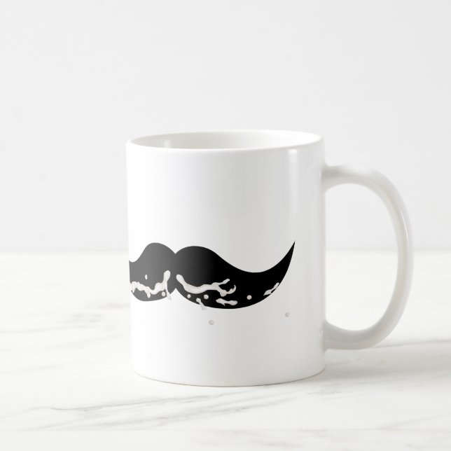 Milk Mustache Coffee Mug (Right)