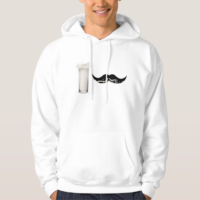 Milk Mustache Hoodie (Front)