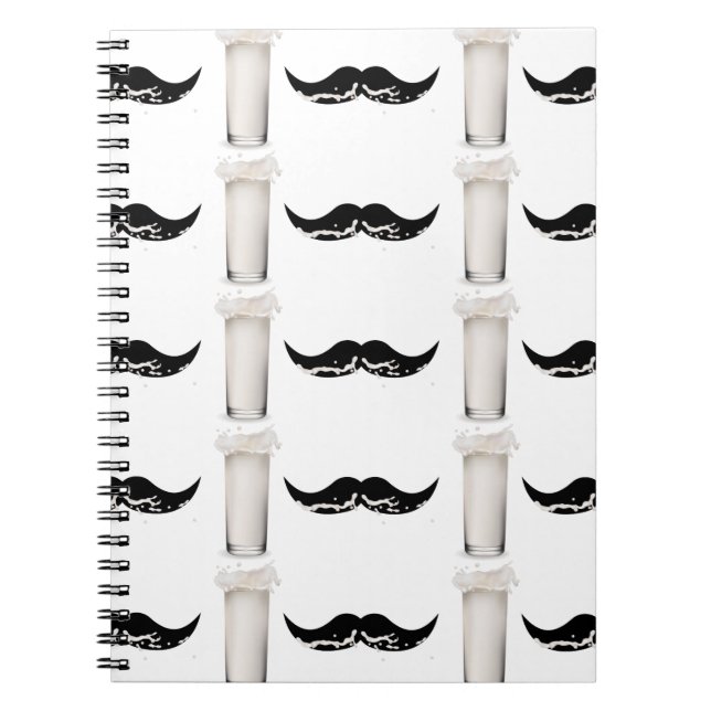 Milk Mustache Notebook (Front)