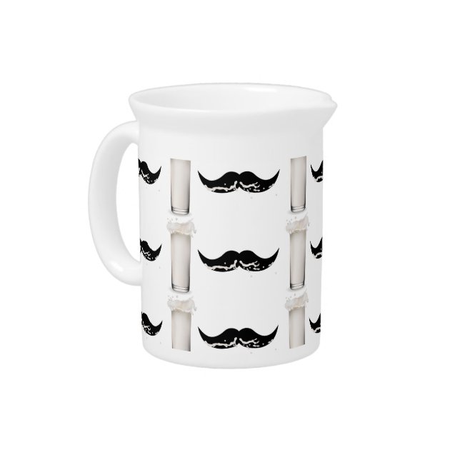 Milk Mustache Pitcher (Left)