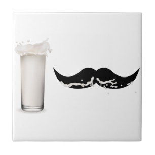 Milk Mustache Tile