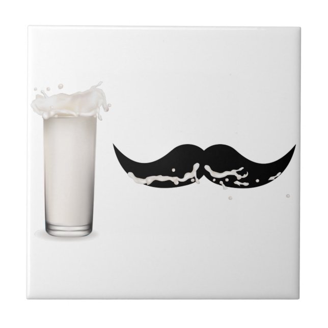 Milk Mustache Tile (Front)